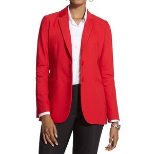 Chico’s Red Jacket/Blazer Size #3 (XL)
